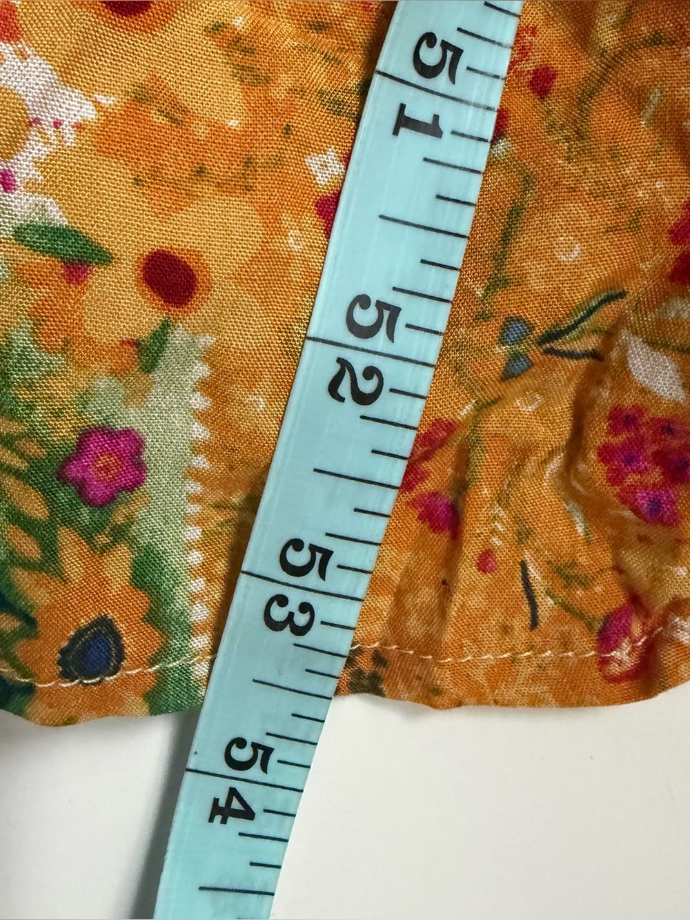 Natural Life Wide Leg Jumpsuit Patchwork Overalls Yellow Pink Size Small Boho - Picture 9 of 12